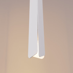 Lampa wisząca PRYSM 1 biała