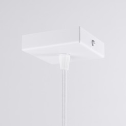 Lampa wisząca PRYSM 1 biała