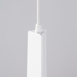 Lampa wisząca PRYSM 1 biała