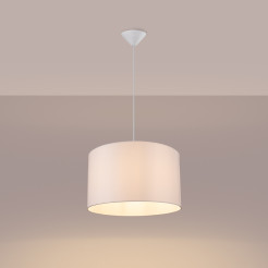 Lampa wisząca NOVA 40 biała