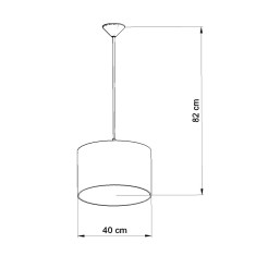 Lampa wisząca FOOTBALL A 40