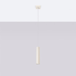 Lampa wisząca LAGOS 1 beżowa