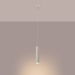Lampa wisząca LAGOS 1 beżowa