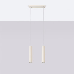 Lampa wisząca LAGOS 2 beżowa