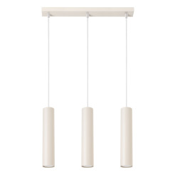Lampa wisząca LAGOS 3L beżowa