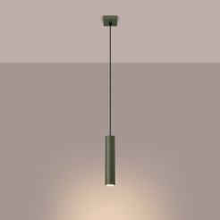 Lampa wisząca LAGOS 1 zielona oliwka