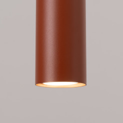 Lampa wisząca LAGOS 2 ochra czerwona