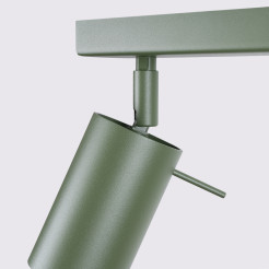 Plafon RING 3L zielony oliwkowy