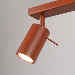 Plafon RING 4L ochra czerwona