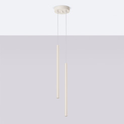 Lampa wisząca PASTELO 2 beżowa