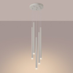 Lampa wisząca PASTELO 5P beżowa