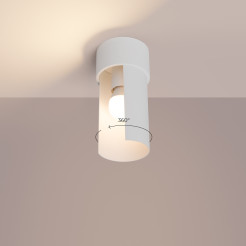 Plafon FLASH biały