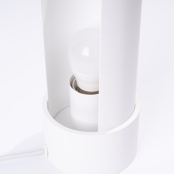 Lampa biurkowa FLASH biała