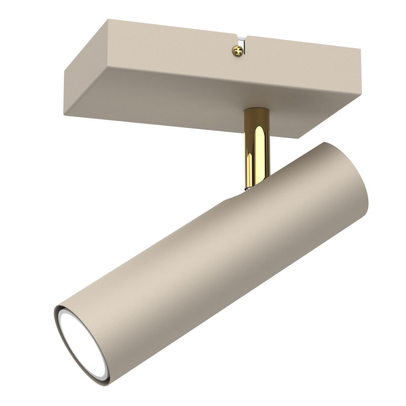 kinkiet/spot  beige/gold 1xGU10 00272