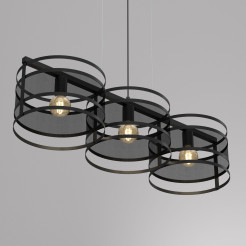 żyrandol  black 3xE27 01121