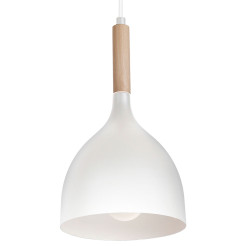 żyrandol listwa Noak white/natural wood 3xE27 01196