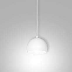 żyrandol  (metal shade dia 150 mm) white 1xE27 01211