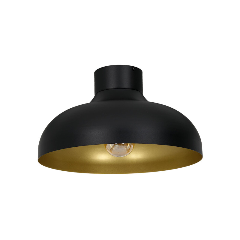 plafon  black/gold 1xE27 01538