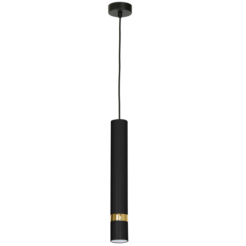 żyrandol  black/gold 1xGU10 01554