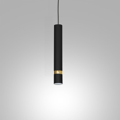 żyrandol  black/gold 1xGU10 01554
