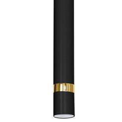 żyrandol  black/gold 1xGU10 01554