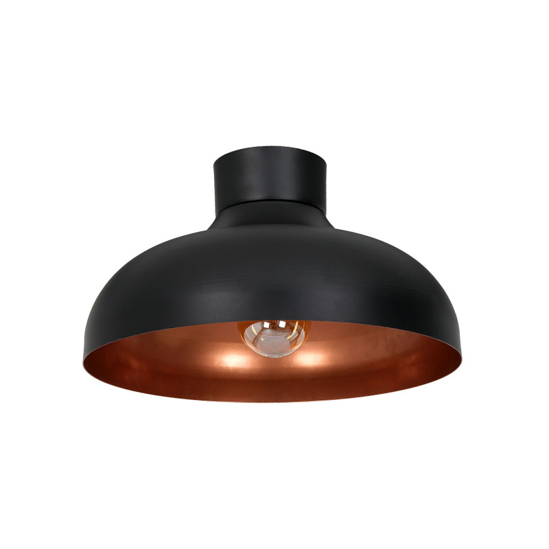plafon  black/copper 1xE27 01734