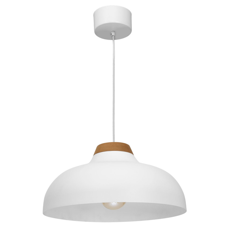 żyrandol  white 1xE27 01990