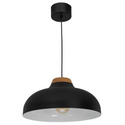 żyrandol  black 1xE27 01991