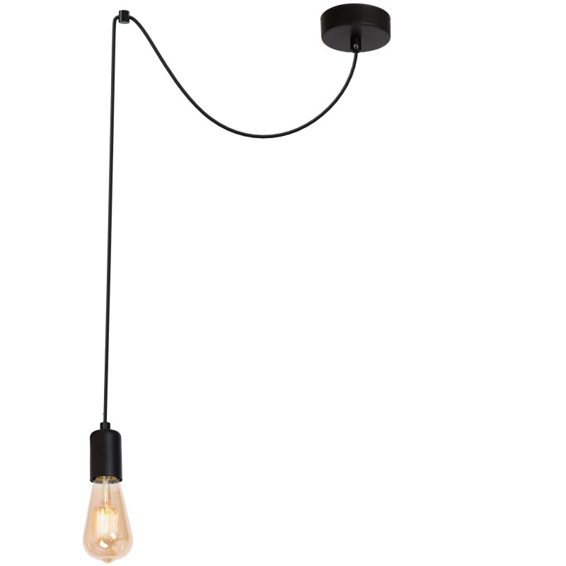 żyrandol  black 1xE27 03952