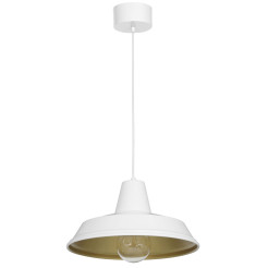 żyrandol  white/gold 1xE27 04031