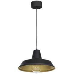 żyrandol  black/gold 1xE27 04032