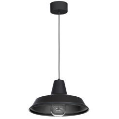 żyrandol  black 1xE27 04045