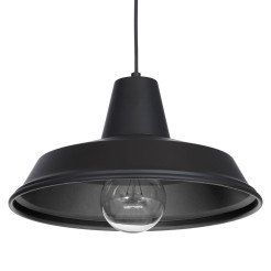 żyrandol  black 1xE27 04045