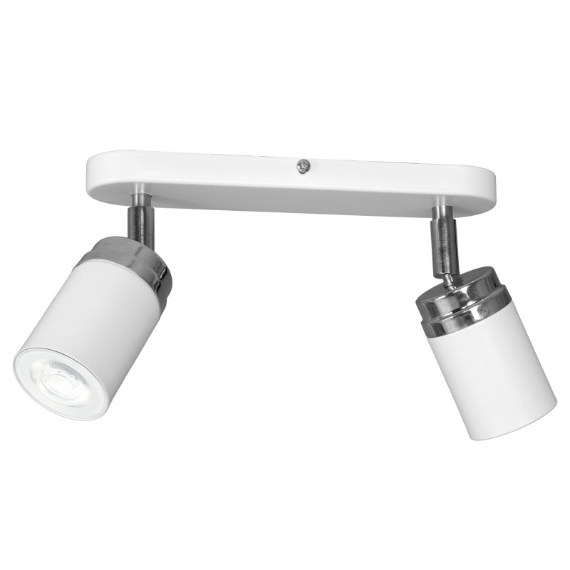 spot  white/chrome 2xGU10 05137