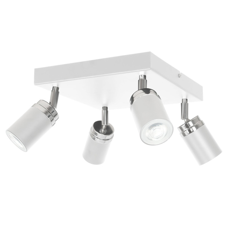 spot  white/chrome 4xGU10 05139