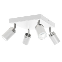 spot  white/chrome 4xGU10 05139