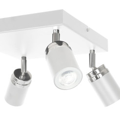 spot  white/chrome 4xGU10 05139