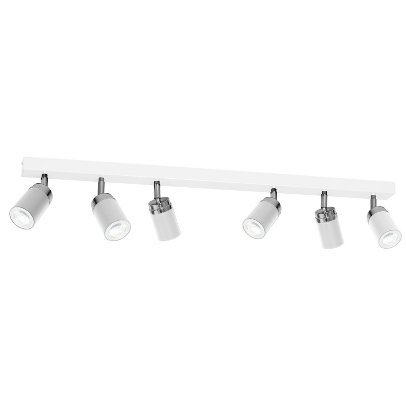 spot  white/chrome 6xGU10 05140