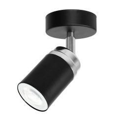spot  black/chrome 1xGU10 05145