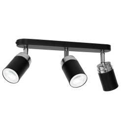 spot  black/chrome 3xGU10 05147