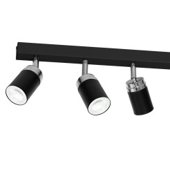 spot  black/chrome 6xGU10 05149