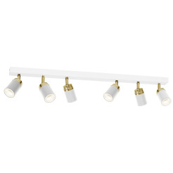 spot  white/gold 6xGU10 05158