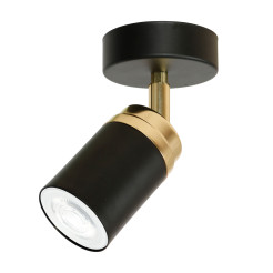 spot  black/gold 1xGU10 05163