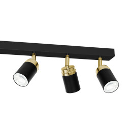 spot  black/gold 6xGU10 05167