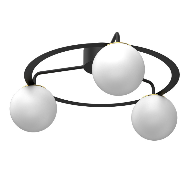 plafon  black/gold 3xE27 05668