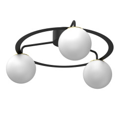plafon  black/gold 3xE27 05668