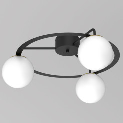 plafon  black/gold 3xE27 05668