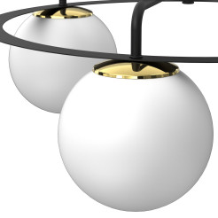 plafon  black/gold 3xE27 05668