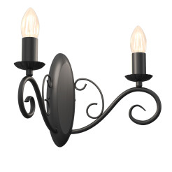 kinkiet  black 2xE14 05779