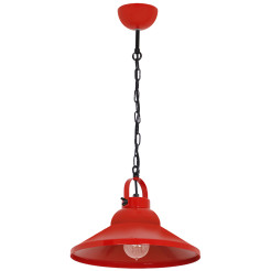 żyrandol   red 1xE27 06180